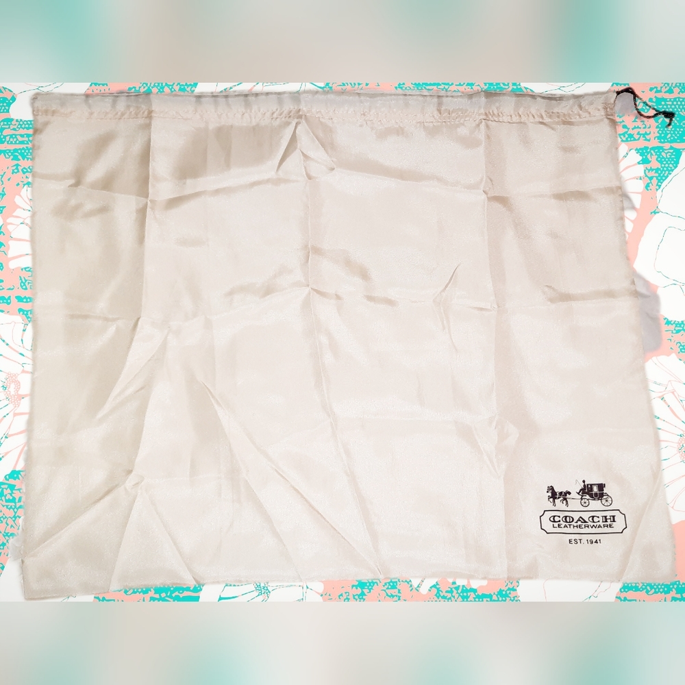 NWOT LARGE Coach Dust Bag
